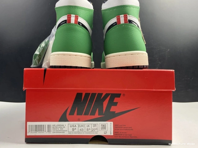 DB4612-300 Air Green Retro 1 Lucky High Jordan 0822